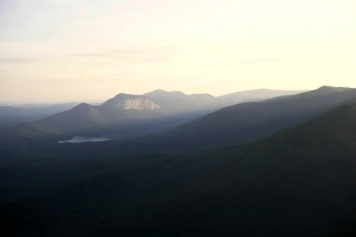 The Blue Ridge from Caesars Head, northern Greenville County