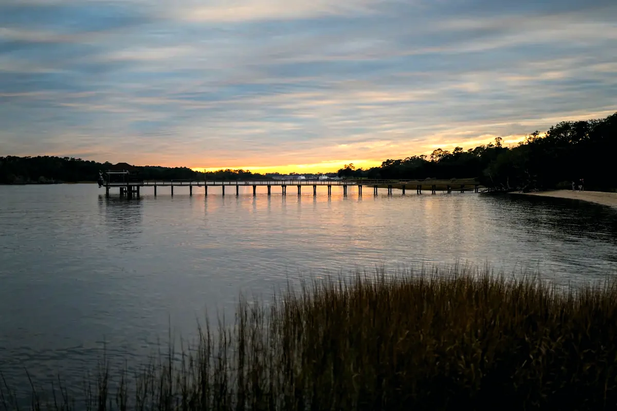 The Intracoastal Waterway from Vereen Gardens, Little River