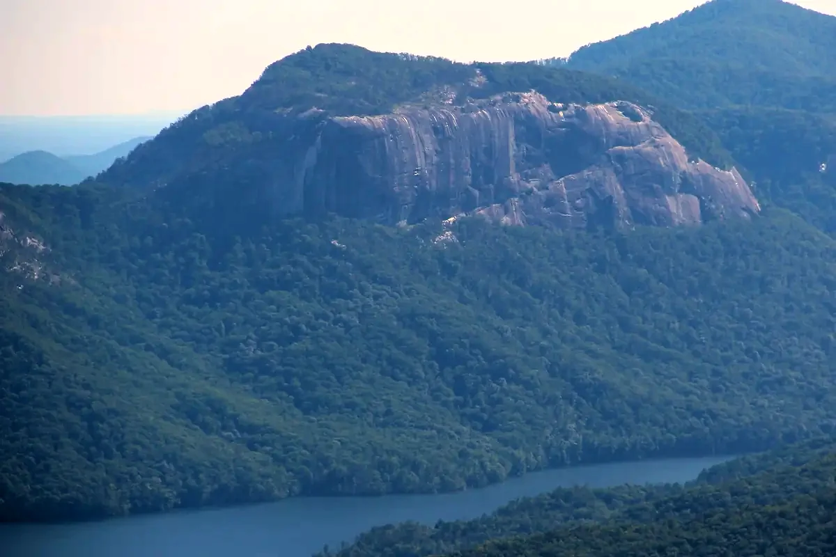 Table Rock seen from Caesars Head