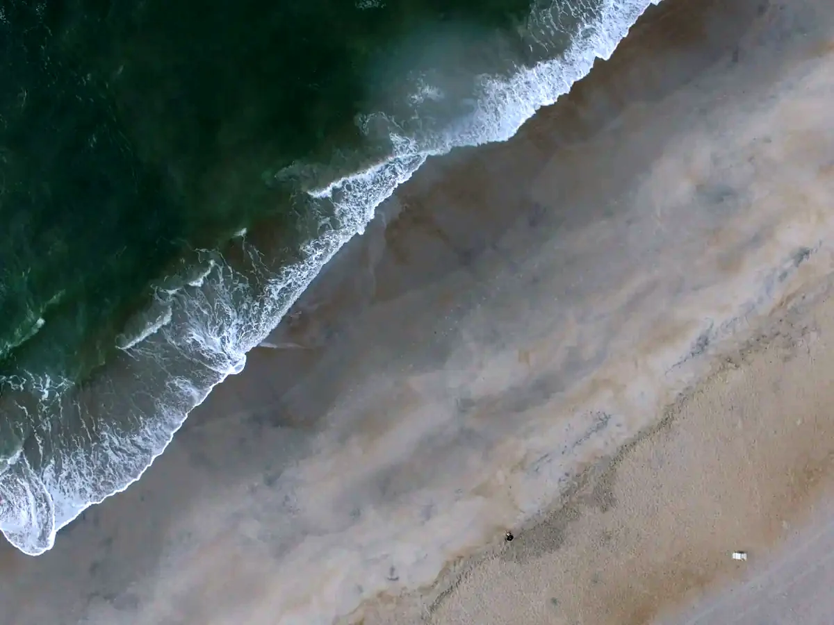 Wrightsville Beach from above, New Hanover County